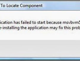 Khắc phục lỗi thiếu file DLL