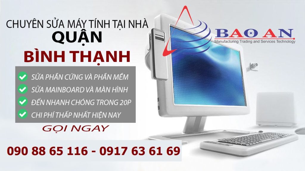 Một loại hình dịch vụ sửa máy tính tại nhà Quận Bình Thạnh không còn xa lạ với bất cứ người dùng may tính nào,nhưng để có được dịch vụ tốt nhất chúng ta không tránh khỏi tình trạng tốn nhiều thời gian