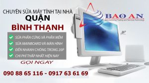 Một loại hình dịch vụ sửa máy tính tại nhà Quận Bình Thạnh không còn xa lạ với bất cứ người dùng may tính nào,nhưng để có được dịch vụ tốt nhất chúng ta không tránh khỏi tình trạng tốn nhiều thời gian