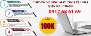 Dịch vụ vệ sinh laptop tại quận Bình Thạnh chuyên nghiệp, thay keo tản nhiệt, vệ sinh quạt laptop, giúp máy hoạt động mát hơn và ổn định hơn.