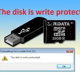 Sửa lỗi USB bị Write Protected