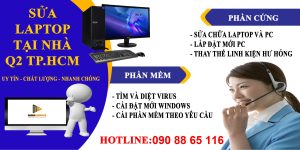 Dịch vụ vệ sinh laptop tại quận 2 chuyên nghiệp, vệ sinh quạt tản nhiệt, thay keo tản nhiệt, giúp laptop mát hơn, chạy ổn định và bền hơn.