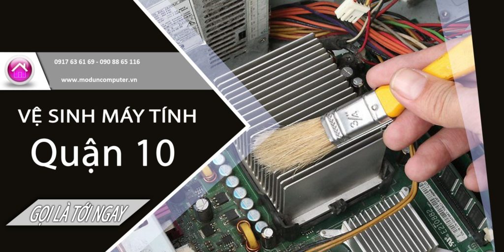 Dịch vụ Vệ sinh laptop tại Quận 10