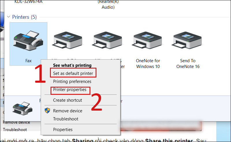 Cách chia sẻ máy in đơn giản nhất 2023 - WINDOWS 10