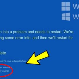 Hướng dẫn khắc phục lỗi màn hình xanh Reference by pointer windows 10/11 mới nhất