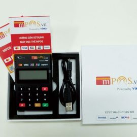 Máy Quẹt Thẻ Mpos ATM – Visa – Mastercard Tích Hợp Chức Năng Trả Góp Kết Nối bluetooth Với Điện Thoại