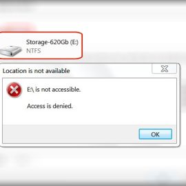 Nguyên Nhân Lỗi Ổ Cứng “is not accessible” Và Cách Khắc Phục