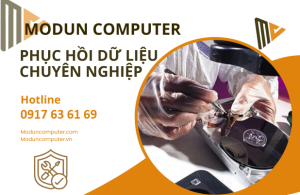 Modun Computer tự hào là đối tác đáng tin cậy cho dịch vụ phục hồi dữ liệu ổ cứng tại Sài Gòn, mang lại sự chuyên nghiệp và hiệu quả cho mọi khách hàng.