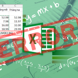 Sửa lỗi Excel không nhảy công thức, không tự động tính toán khi kéo