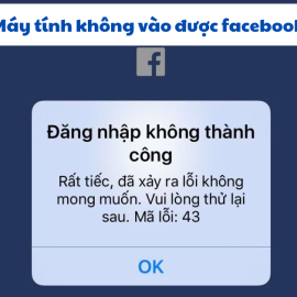 Khắc phục máy tính không vào được facebook