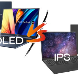 Sự khác biệt giữa màn hình laptop OLED và IPS