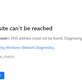 Cách khắc phục lỗi DNS trên trình duyệt web