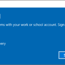 Cách tắt thông báo Sign In Required trên Windows