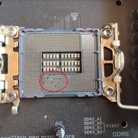 Mainboard bị gãy chân socket có sửa được không?