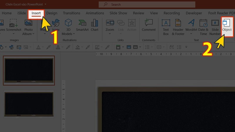 Cách liên kết file Excel và Power Point chi tiết