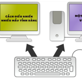 Hướng dẫn dùng chuột để điều khiển nhiều máy tính khác nhau