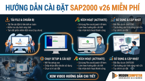 Hướng dẫn cài đặt SAP2000 v26 miễn phí