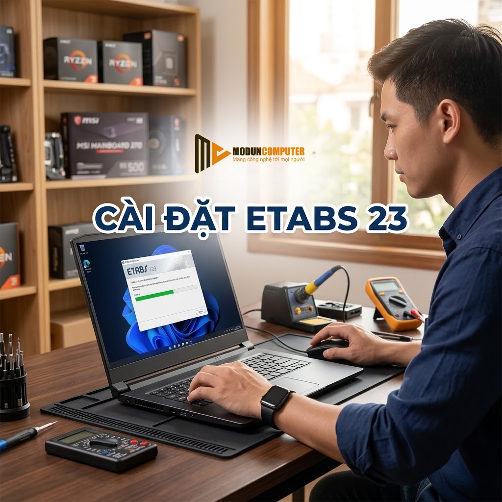 Hướng dẫn cài đặt etabs 23 miễn phí