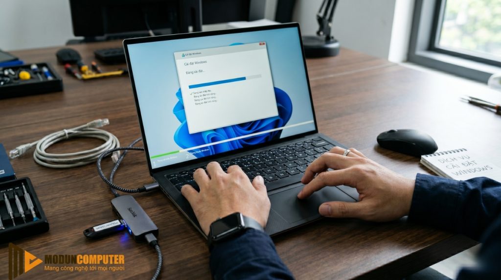 Dịch vụ cài đặt windows tại gò vấp lấy liền