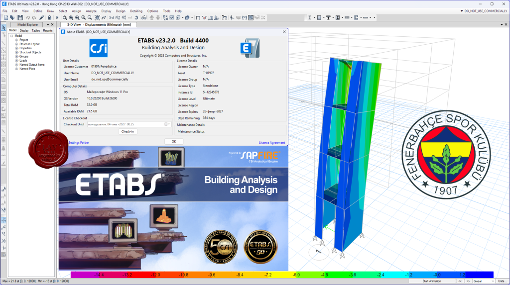 Hướng dẫn cài đặt phần mềm etabs 23 2