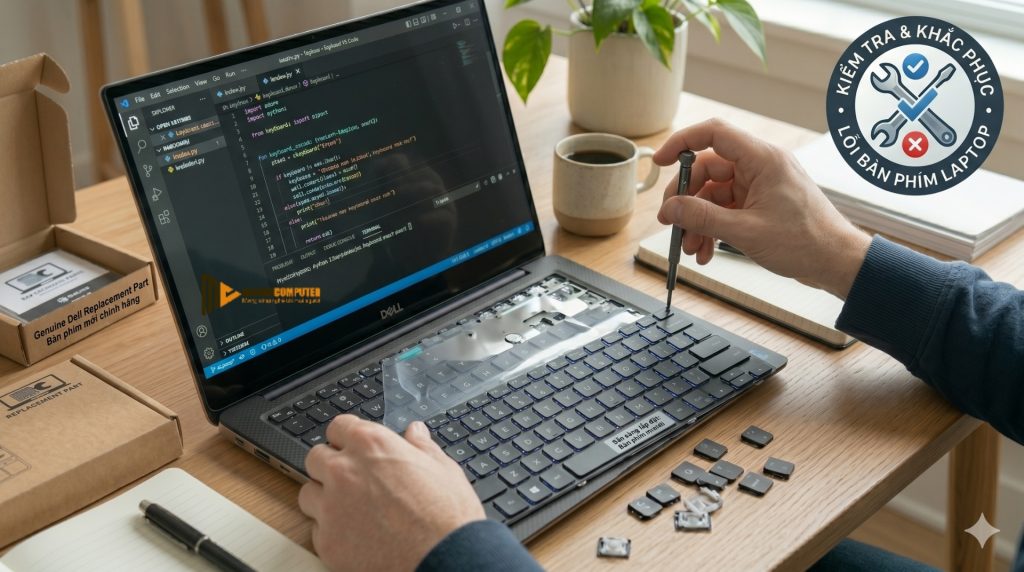 Hướng Dẫn Tự Bắt Bệnh Bàn Phím Laptop Tại Nhà & Cách sửa chữa