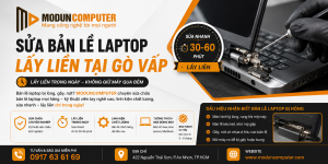 Dịch vụ sửa bản lề laptop lấy liền tại Gò Vấp chuyên nghiệp, khắc phục gãy bản lề, bung ốc, lệch màn hình nhanh chóng, giúp laptop hoạt động ổn định hơn.
