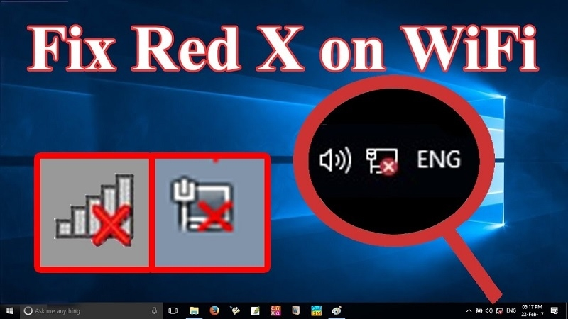 Giao diện quen thuộc khi laptop bị mất kết nối Wi-Fi hoàn toàn.