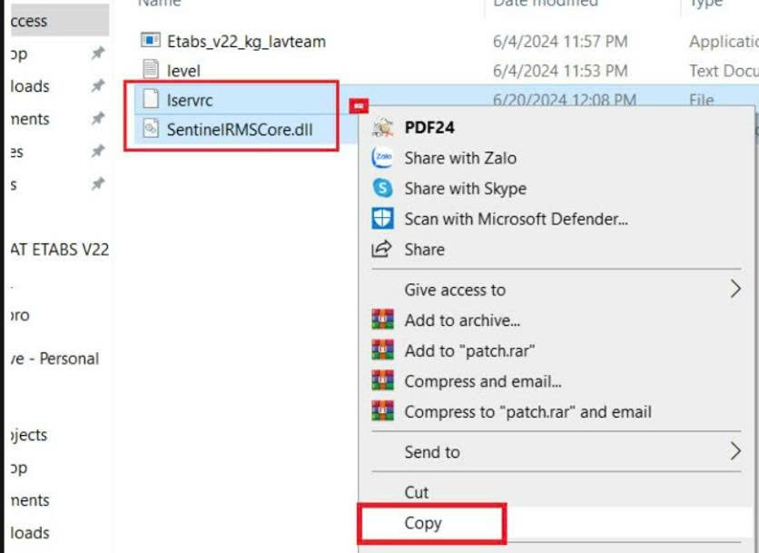 HƯỚNG DẪN CÀI ĐẶT ETABS V22 MIỄN PHÍ