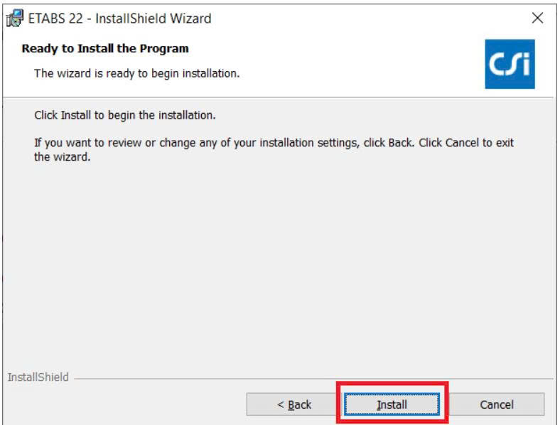 HƯỚNG DẪN CÀI ĐẶT ETABS V22.0.0.3628 MIỄN PHÍ