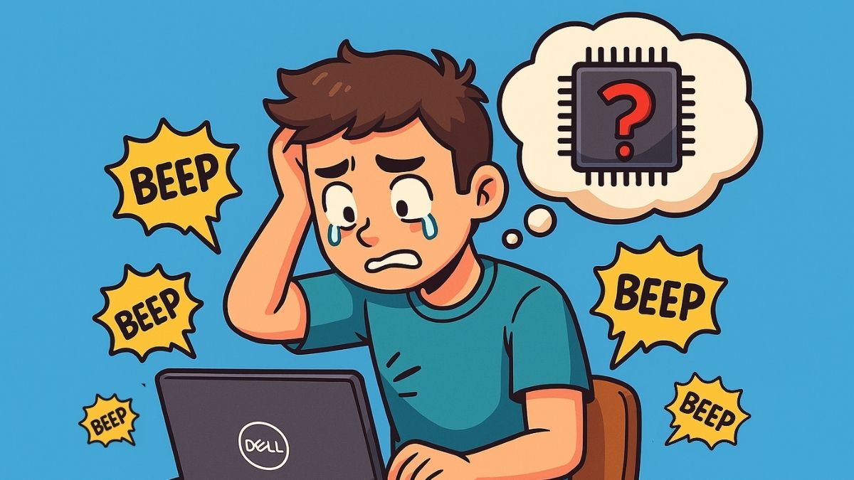 Beep kêu liên tục do đâu?