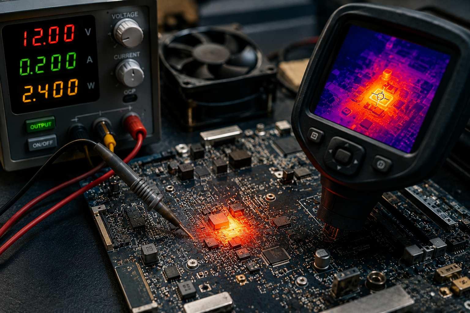 Mainboard bị chập nguồn, mình nên làm gì?