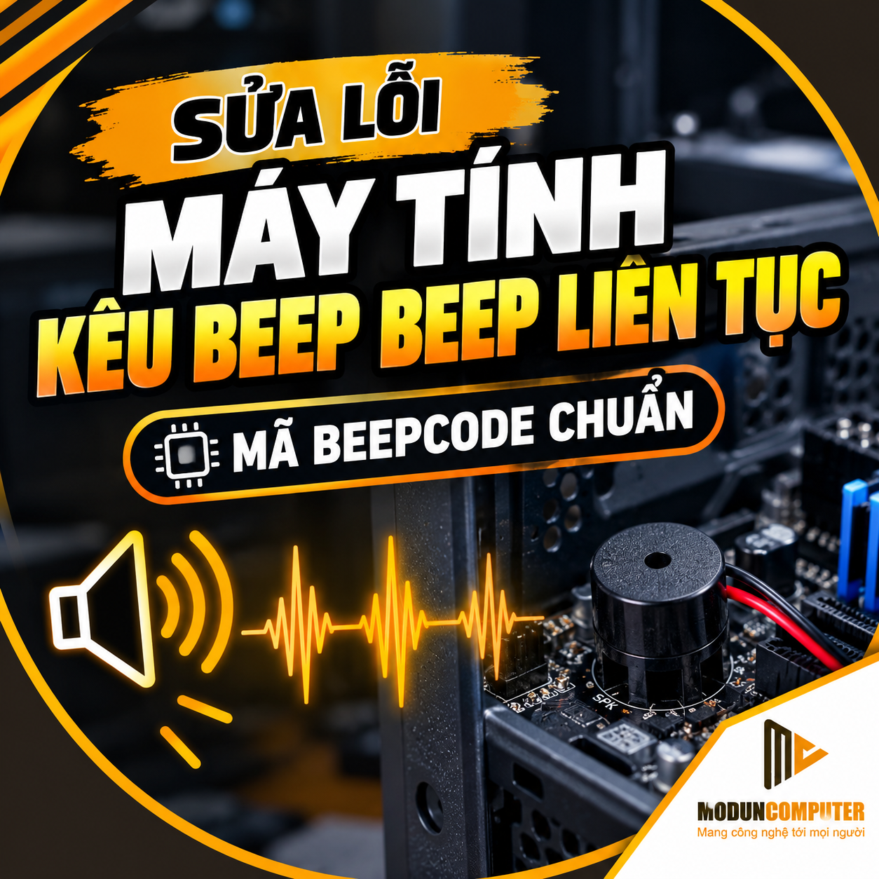 Máy Tính Kêu Tít Tít Liên Tục Khi Bật Nguồn: Giải Mã Beepcode Dell, HP, ASUS
